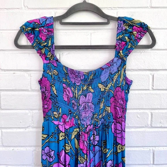 Free People “Rolling Hills” Wide Leg Jumpsuit, SZ Small EUC! - Picture 8 of 10